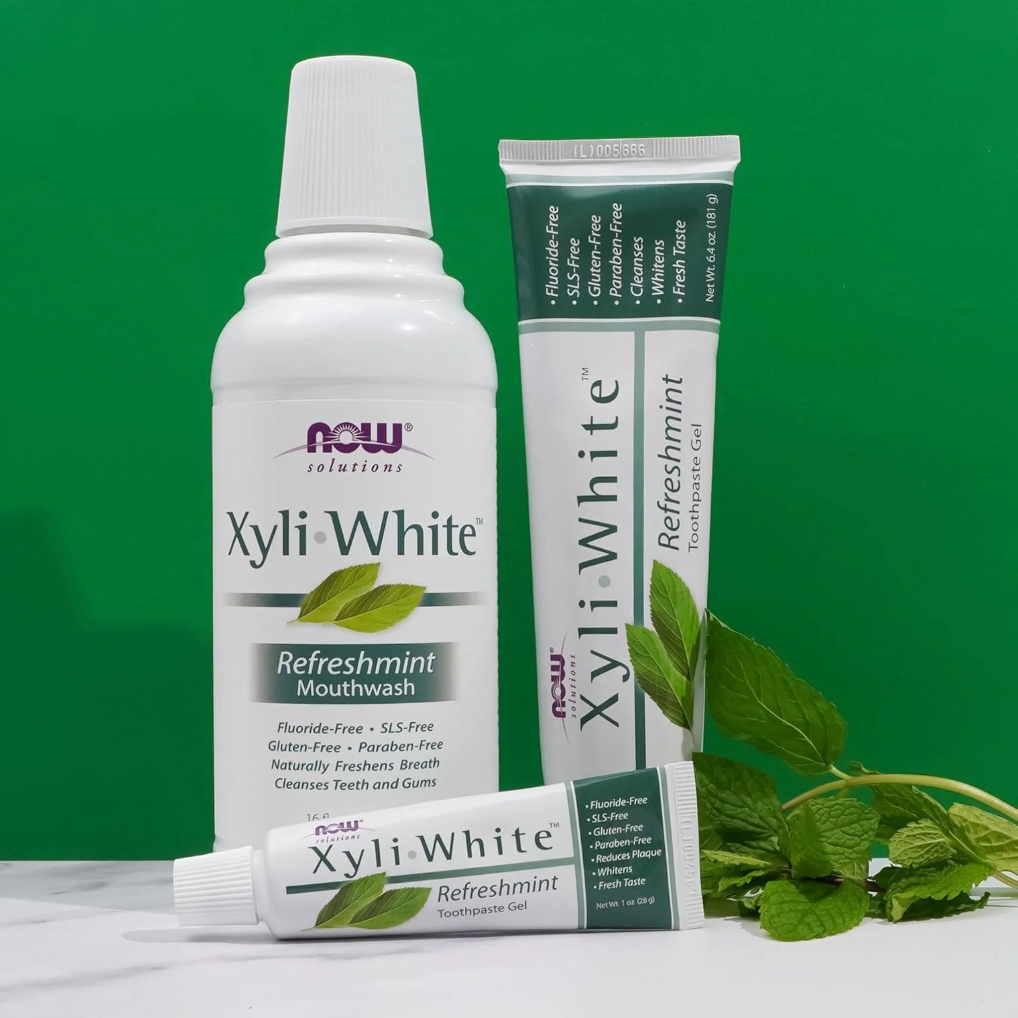 NOW XyliWhite Toothpaste Gel, 181g - Image 25