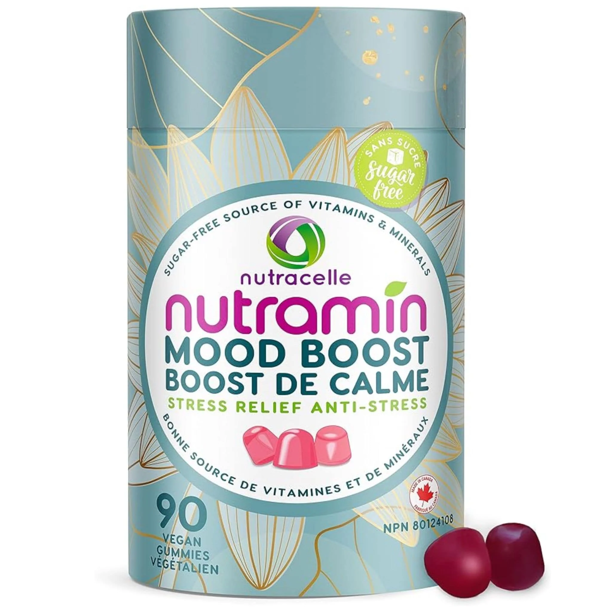 Nutramin Mood Boost Vegan Gummies, 90 Vegan Gummies