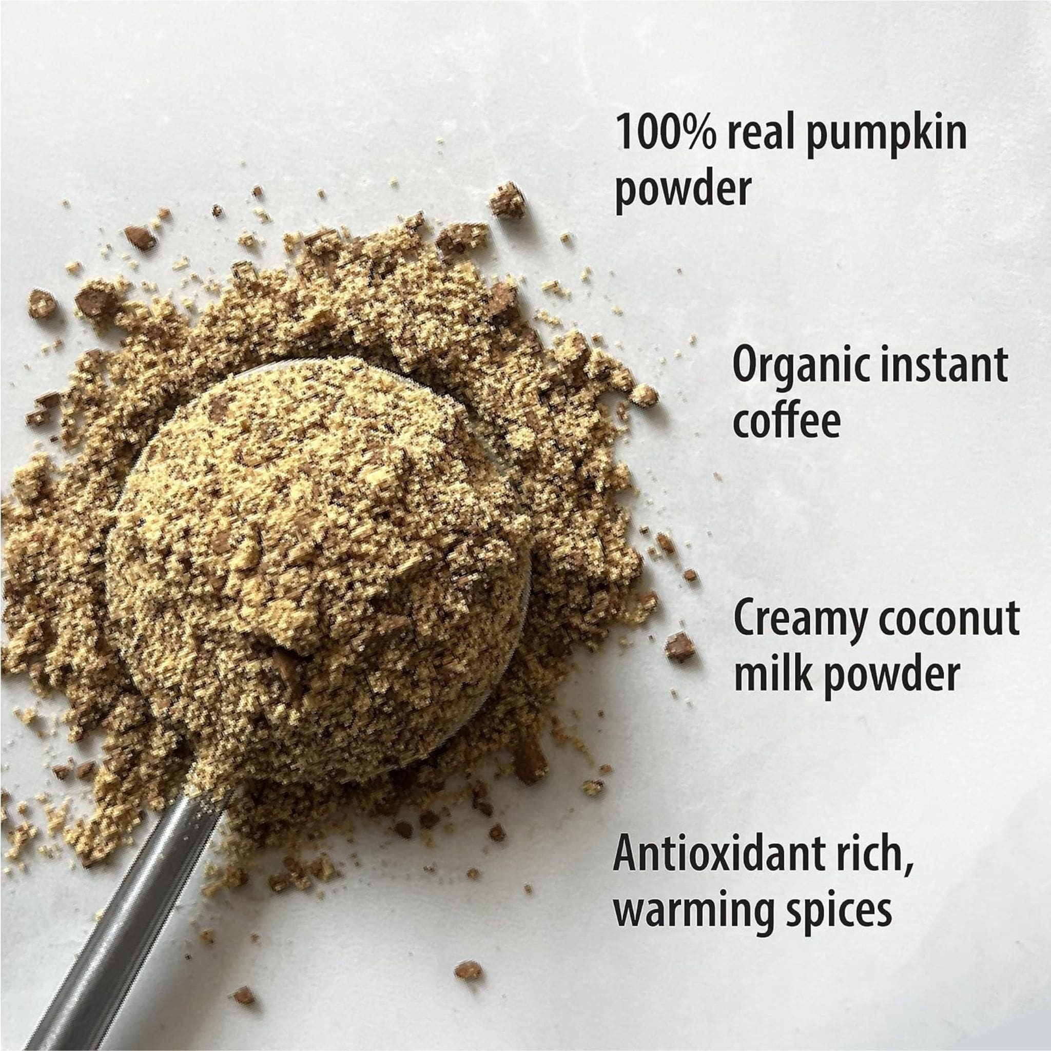 Organic Traditions Pumpkin Spice Latte Powder Mix, Organic pumpkin powder, Freeze-dried coffee, Coconut milk powder, Delicious spices, Limited Edition, 150g - Image 5