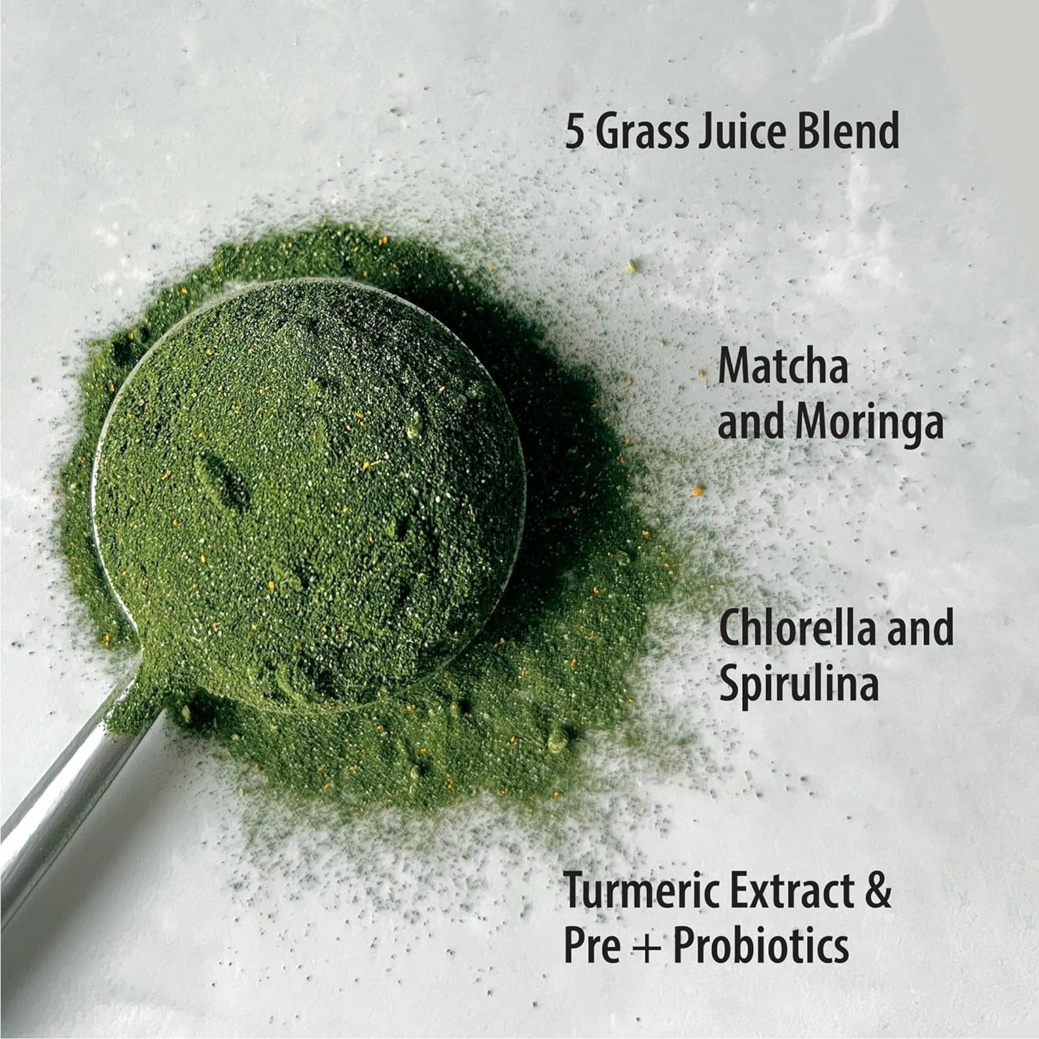 Organic Traditions Supergreens with Turmeric, Prebiotics and Probiotics, 100g - Image 4