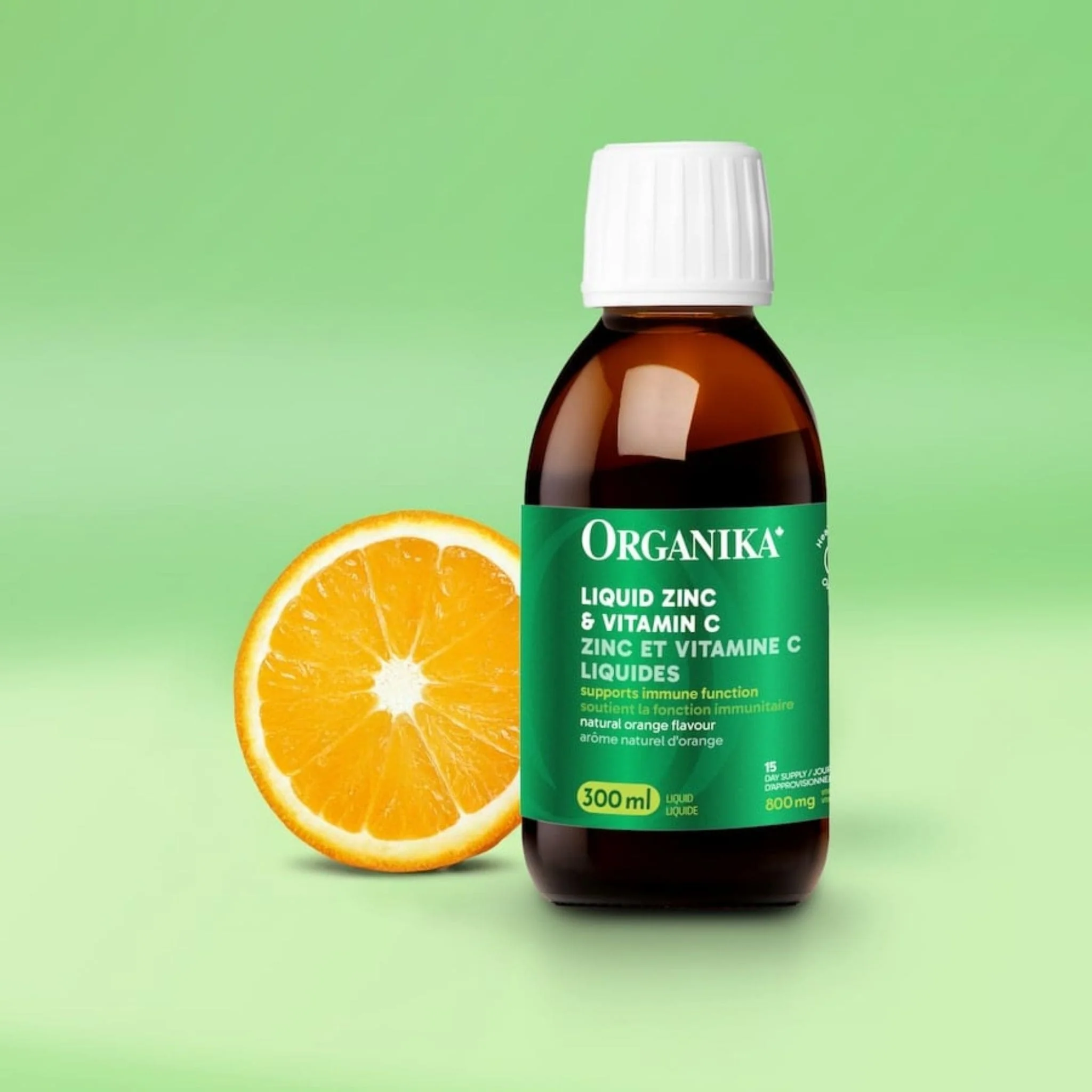 Organika Liquid Zinc & Vitamin C, 300ml - Image 10