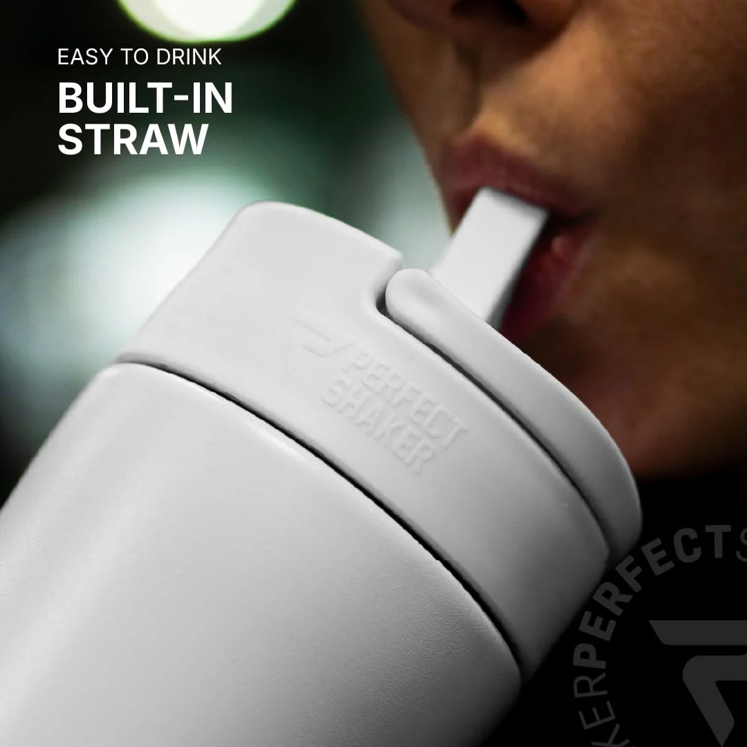 PerfectShaker LUMA Stainless Steel Shaker Cup with Straw, Double Wall Insulated Cold 12+ Hours, Leak-Proof and Dishwasher Safe, 650ml - Image 7