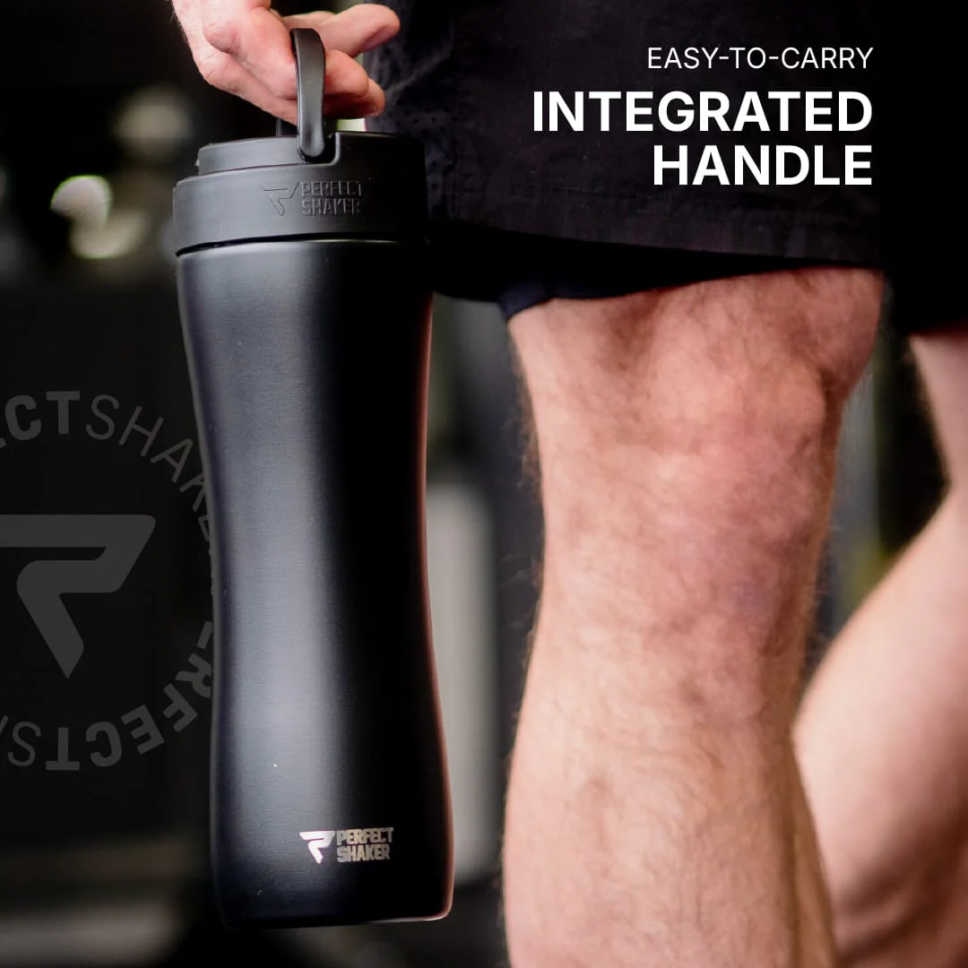 PerfectShaker LUMA Stainless Steel Shaker Cup with Straw, Double Wall Insulated Cold 12+ Hours, Leak-Proof and Dishwasher Safe, 650ml - Image 8
