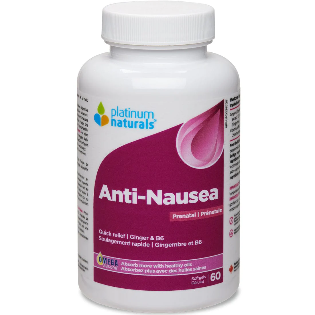 Platinum Naturals Prenatal Anti-Nausea - Image 2