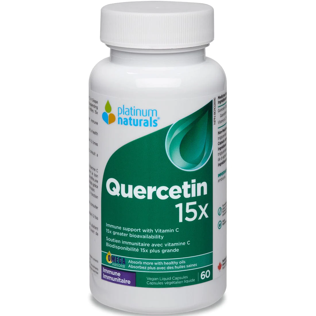 Platinum Naturals Quercetin 15x (Citrus Free)