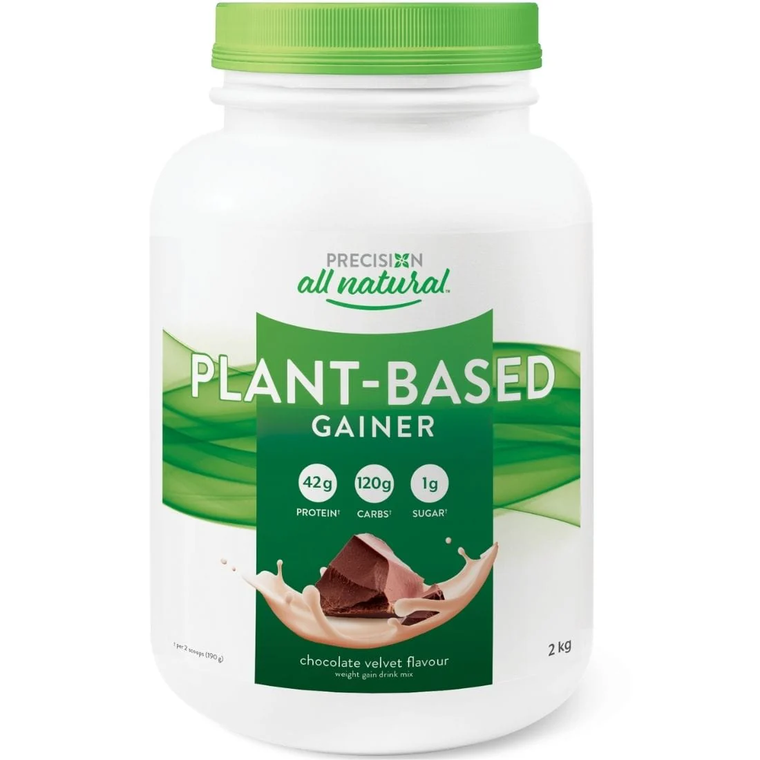 Precision All Natural Plant Based Gainer, 2kg - Image 2