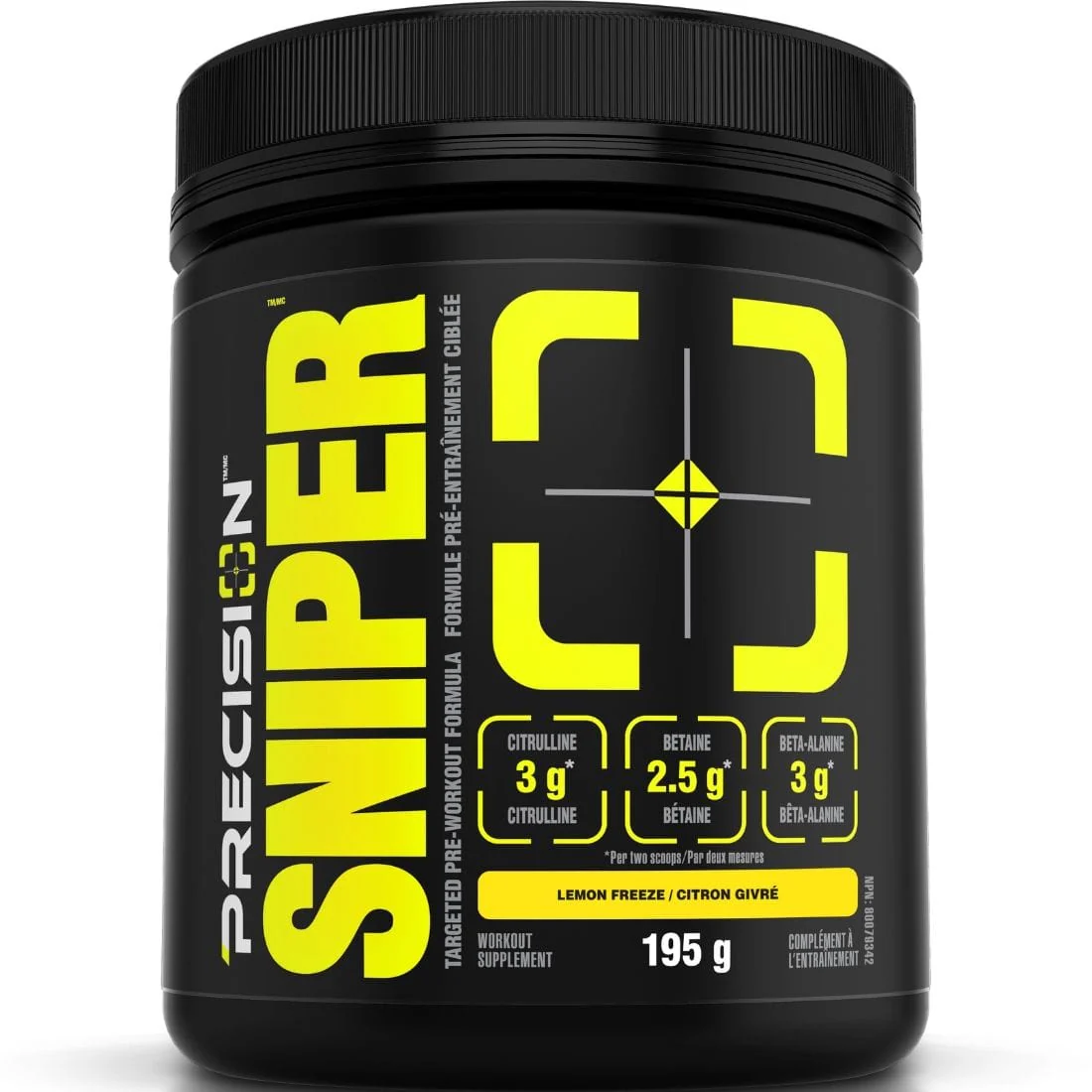 Precision SNIPER Pre-Workout and Gaming Formula, 195g - Image 2