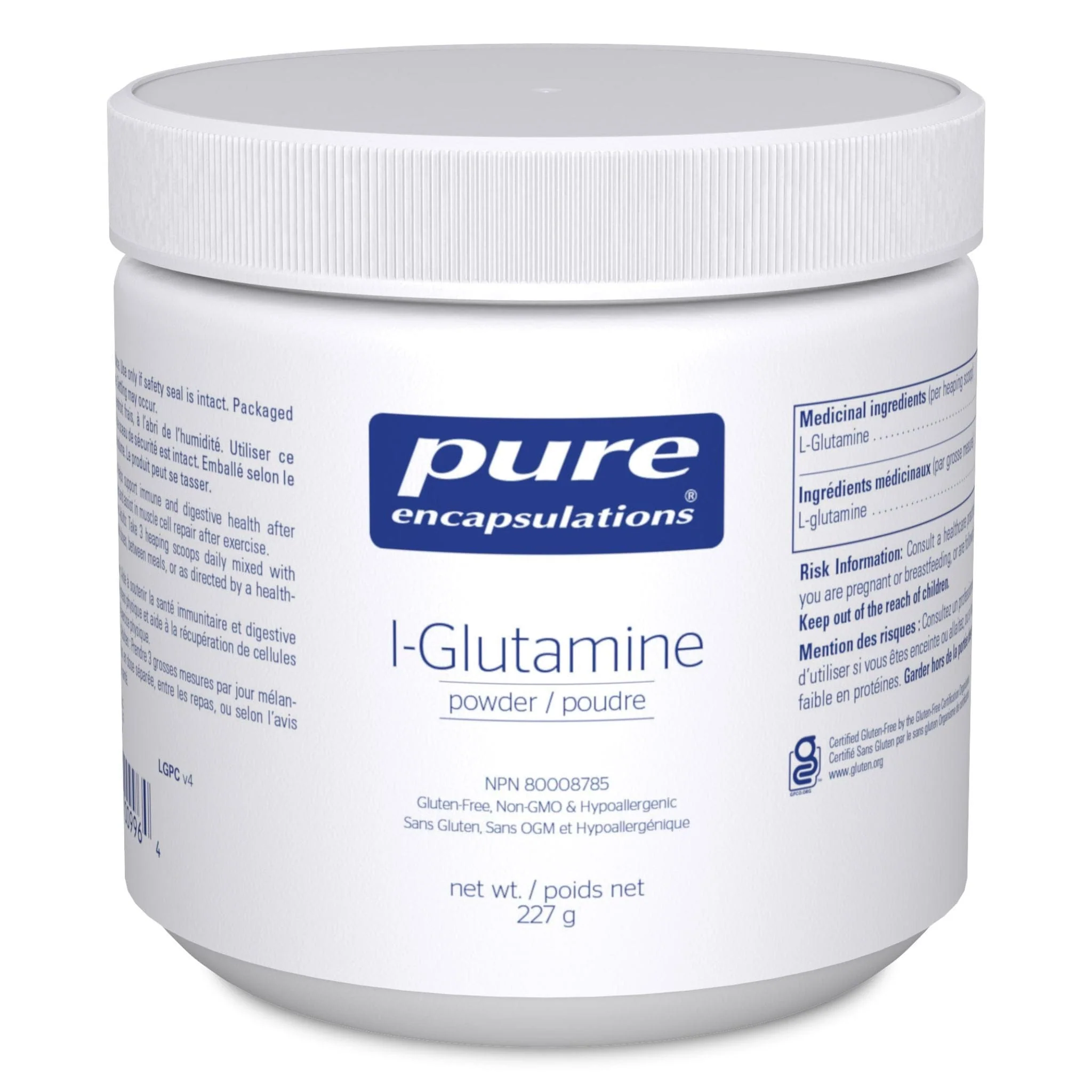 Pure Encapsulations L-Glutamine 227g