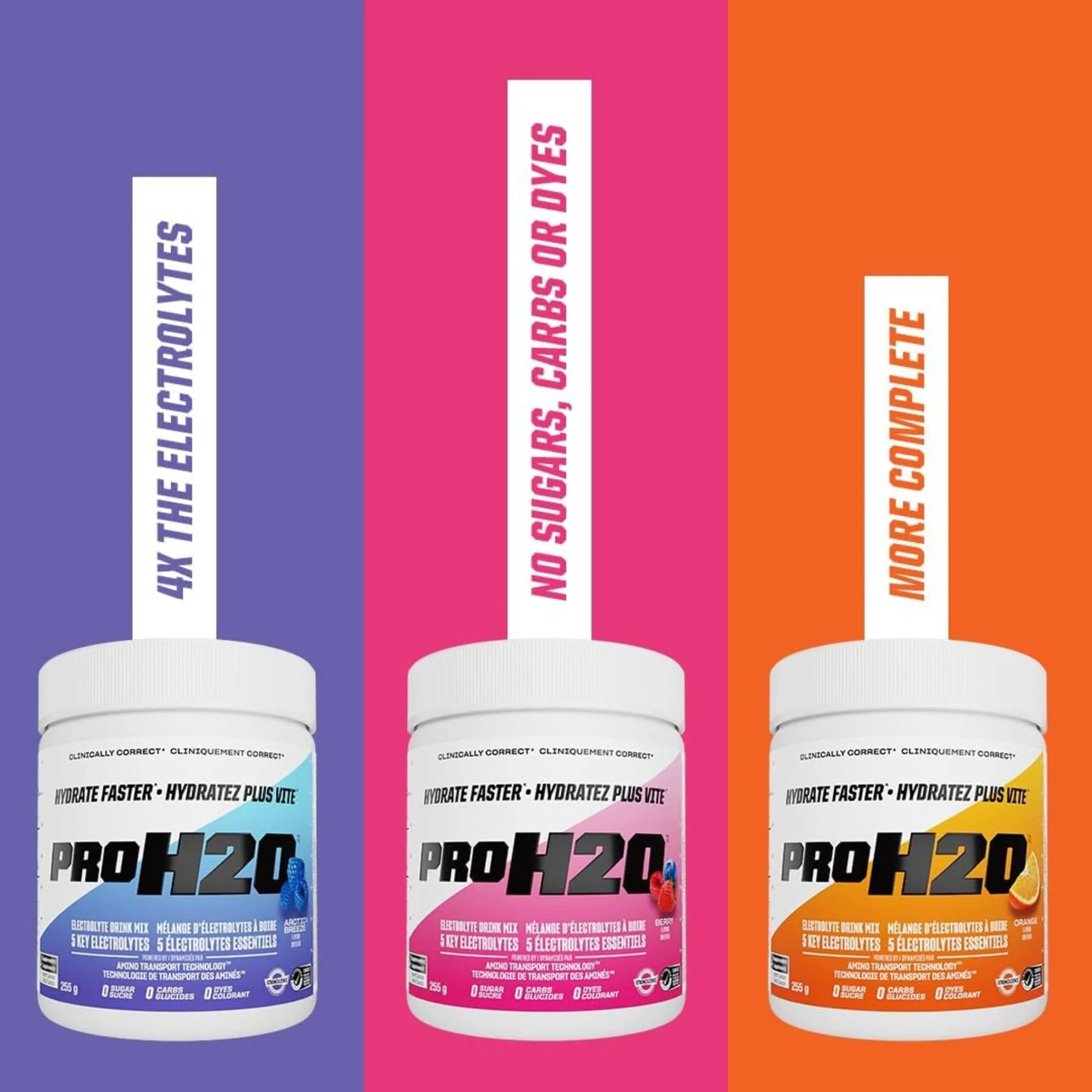 PVL Pro Series Pro H20, Rapid Hydration Electrolytes, 255g - Image 18