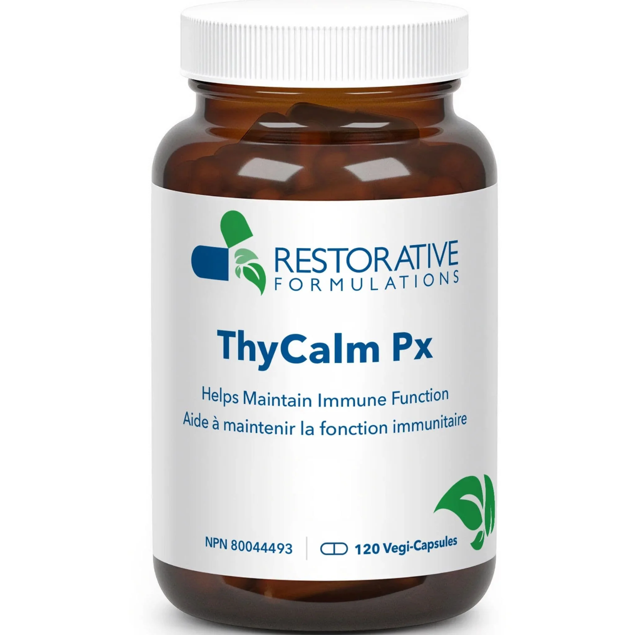Restorative Formulations ThyCalm Px, 120 Vegetable Capsules
