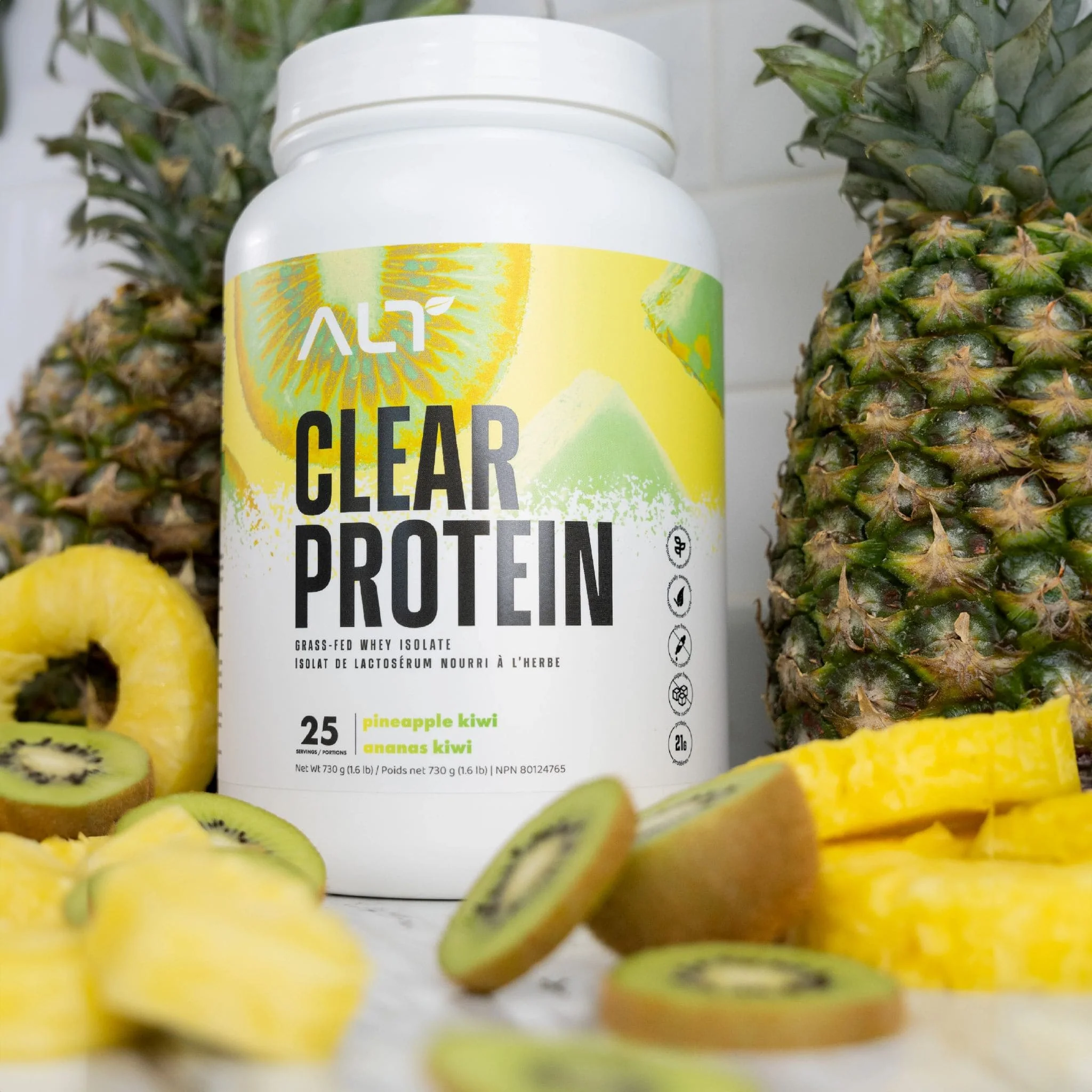 ALT Clear Protein, Grass-Fed Whey Isolate Powder, 25 Servings, 730g - Image 9