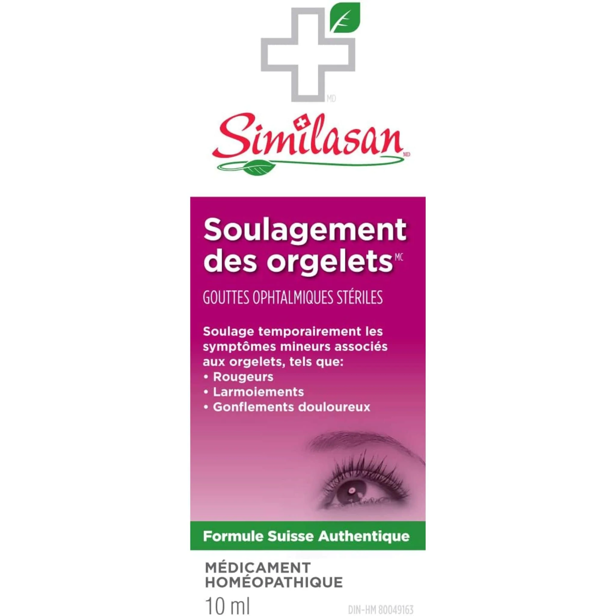 Similasan Stye Eye Relief, Natural Homeopathic Treatment for Redness, Swelling, Tearing and Irritation Caused by Styes, 8ml-10ml - Image 3