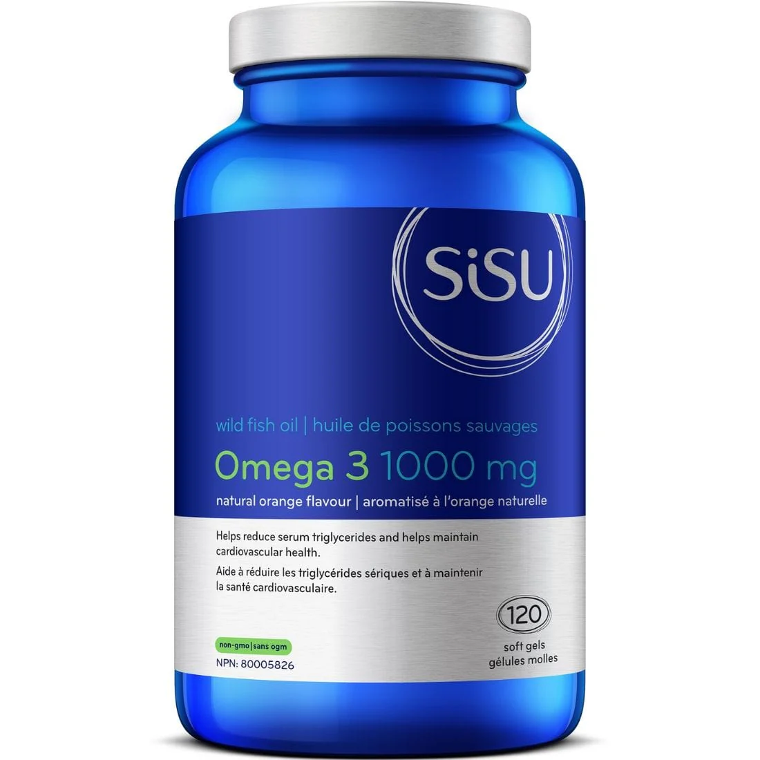 SISU Omega 3 1000mg, 120-150 Softgels - Image 2