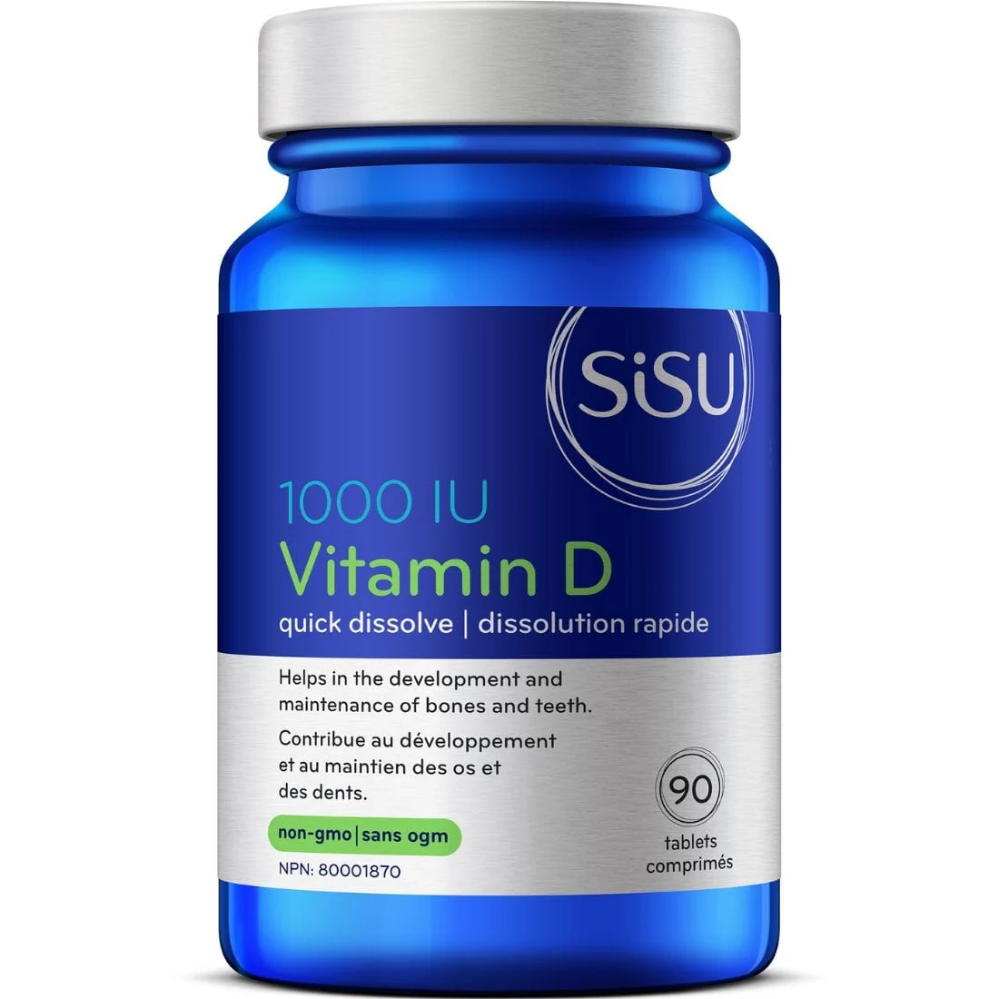 SISU Vitamin D Tablets 1000IU - Image 2