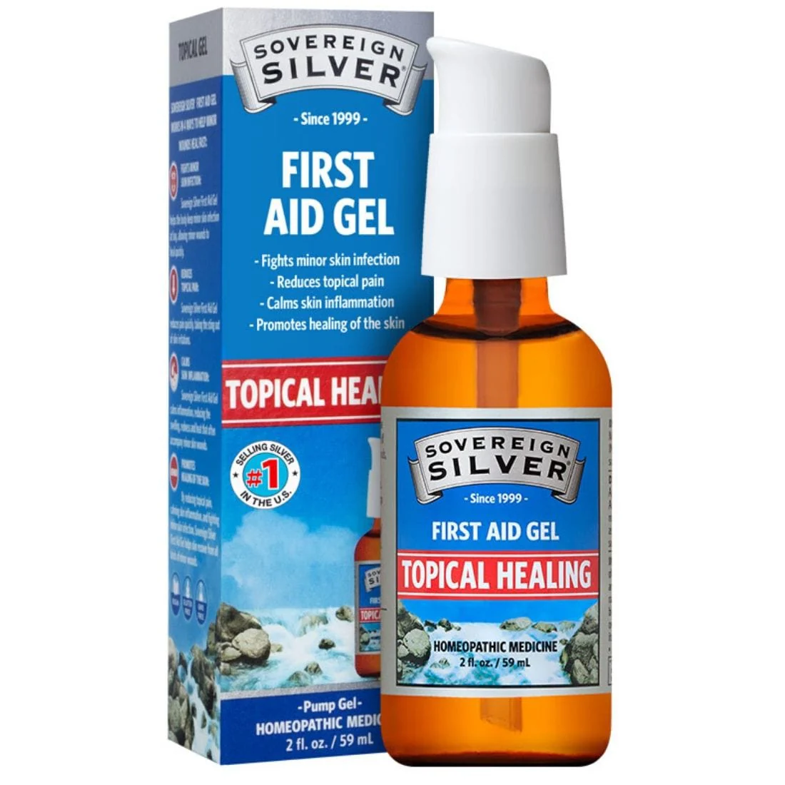 Sovereign Silver Colloidal Silver First Aid Gel - Image 3