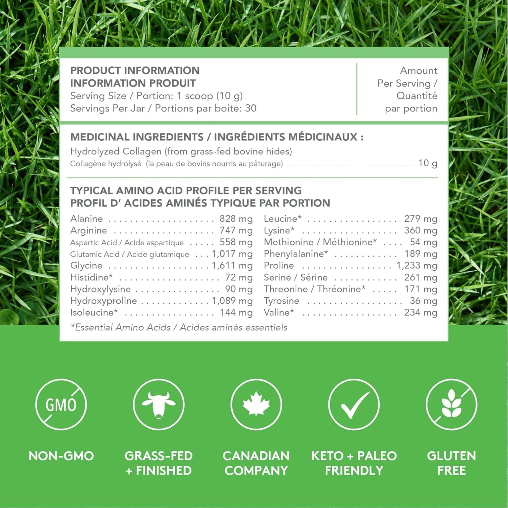 Sproos Grass-Fed Collagen, Hydrolyzed Collagen Peptides - Image 10