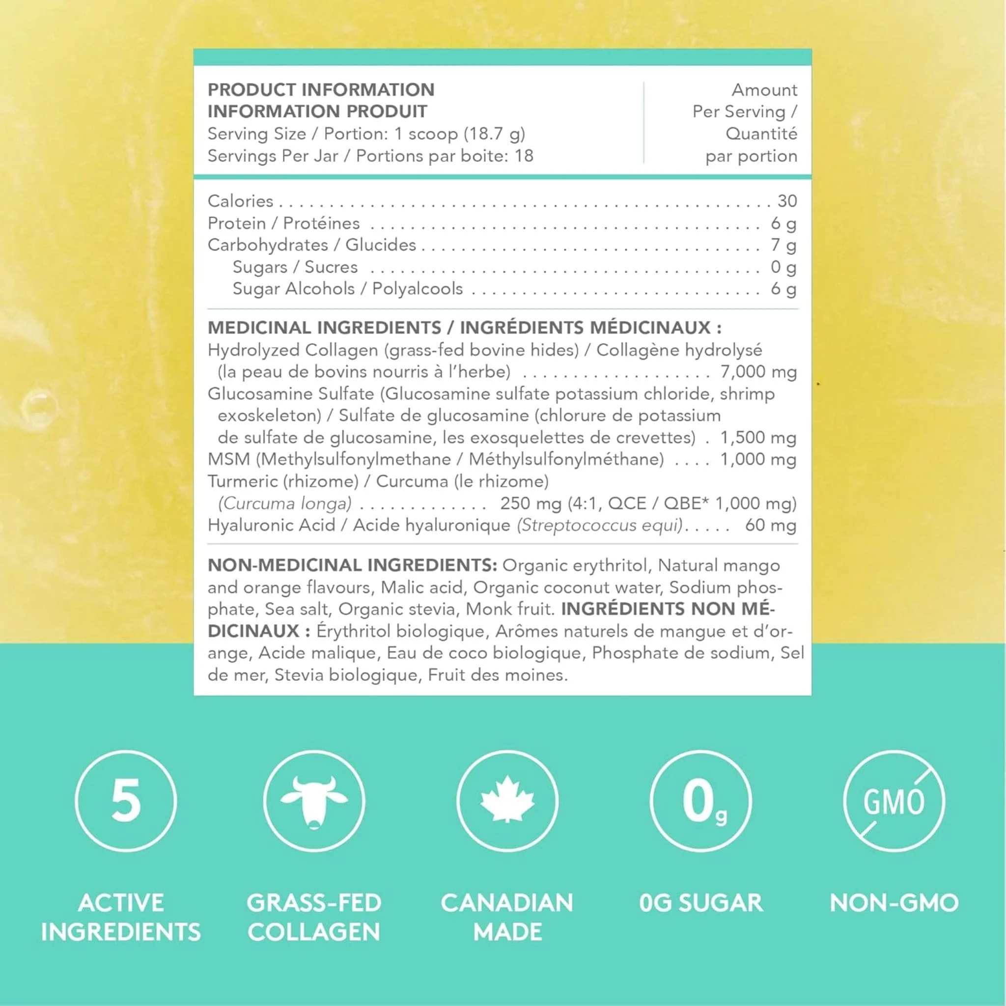 Sproos Joint Collagen- Formerly Sproos Up Your Joints, Enhanced Collagen Beverage Mix - Image 3