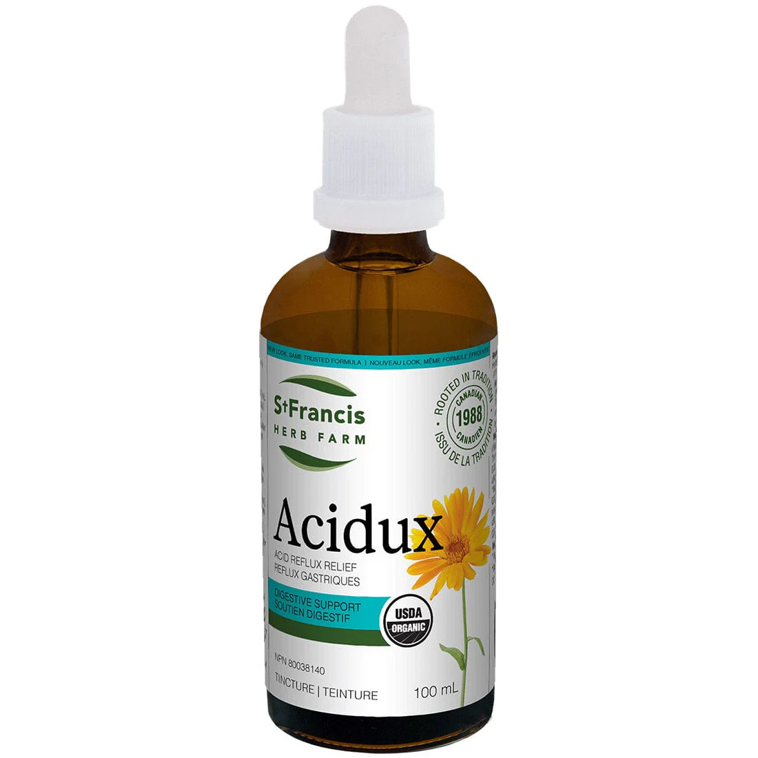 St. Francis Acidux Liquid, Relief of relief of heartburn, hyperacidity, gastritis, and reflux - Image 3