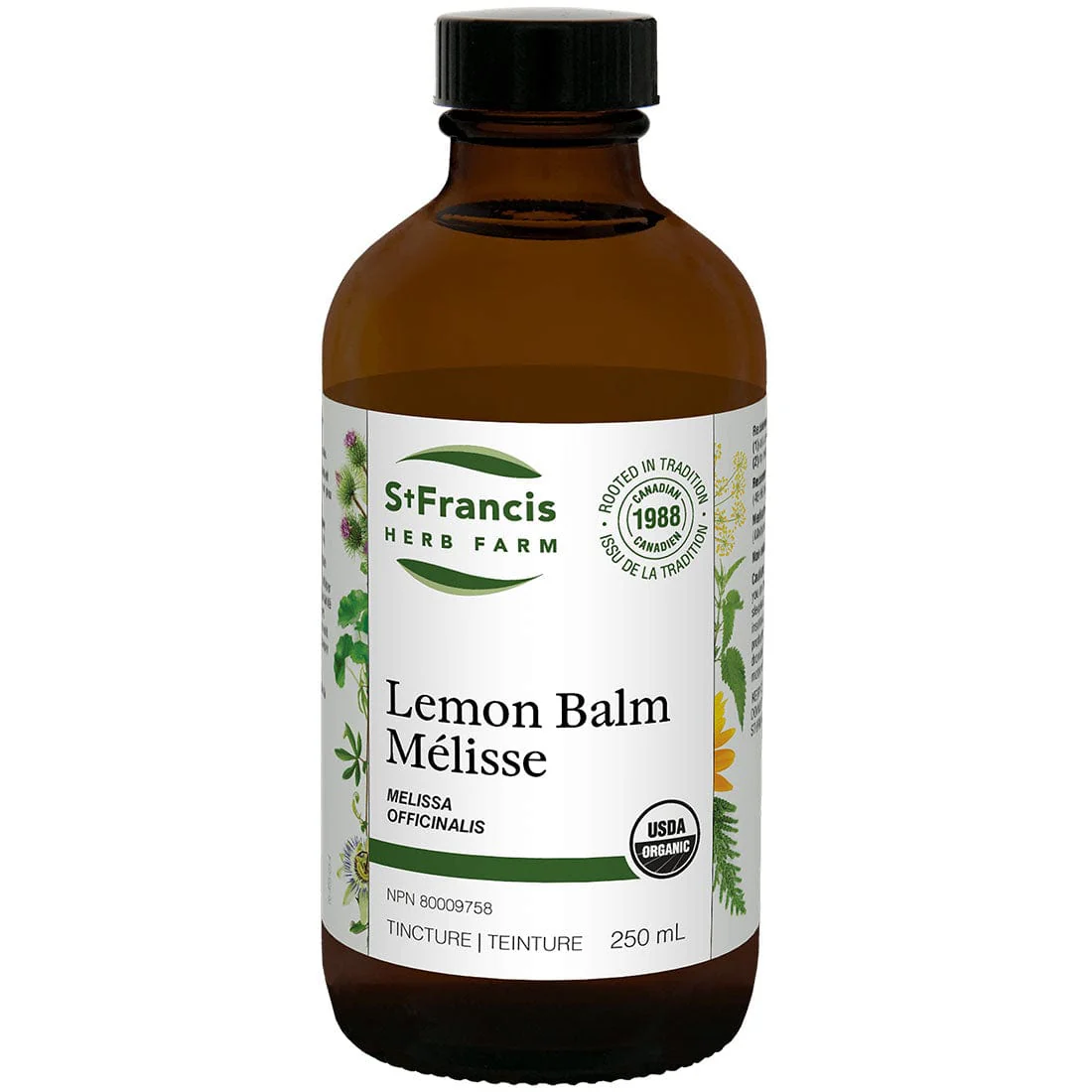 St. Francis Lemon Balm Liquid Tincture, Sleep Aid During Times of Stress, Promotes Digestion - Image 4