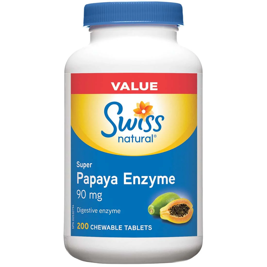 Swiss Natural Super Papaya Enzyme 90mg - Image 3