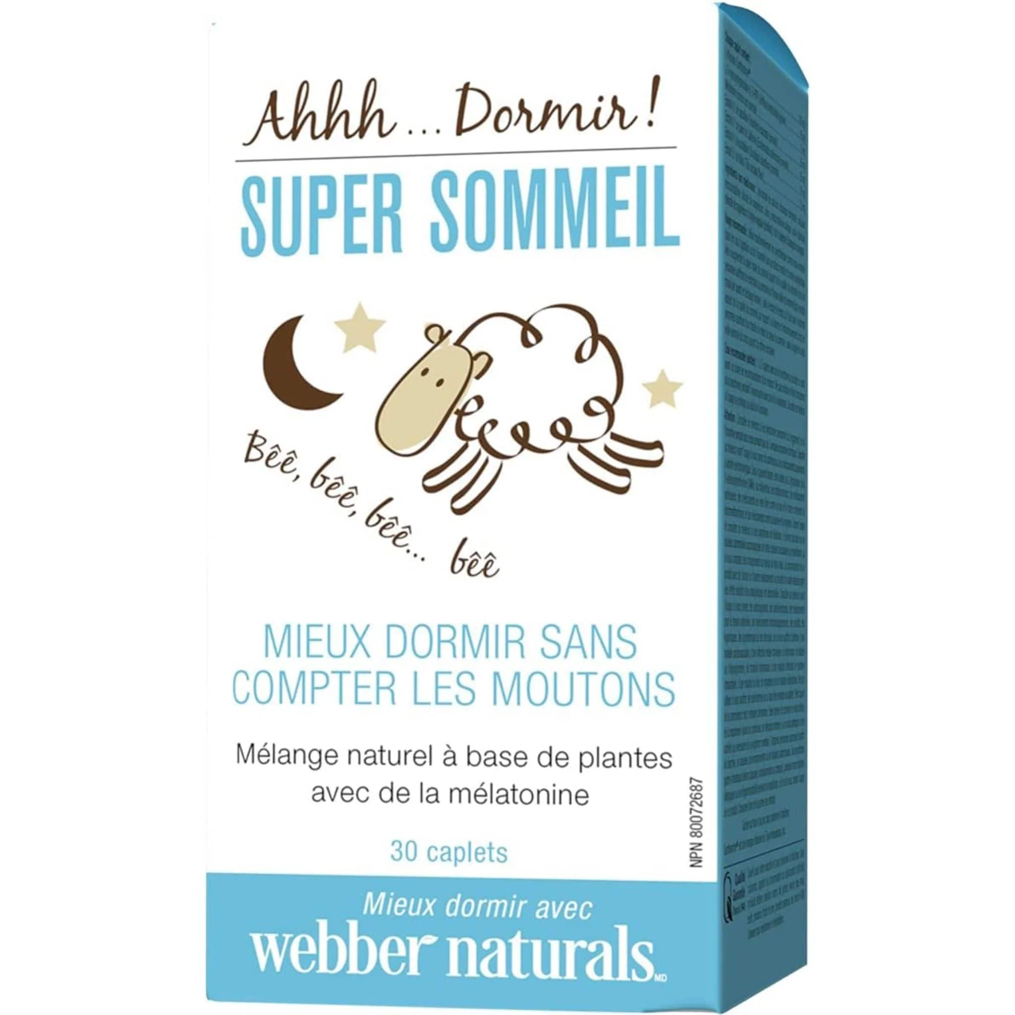 Webber Naturals Super Sleep, 30 Caplets - Image 2