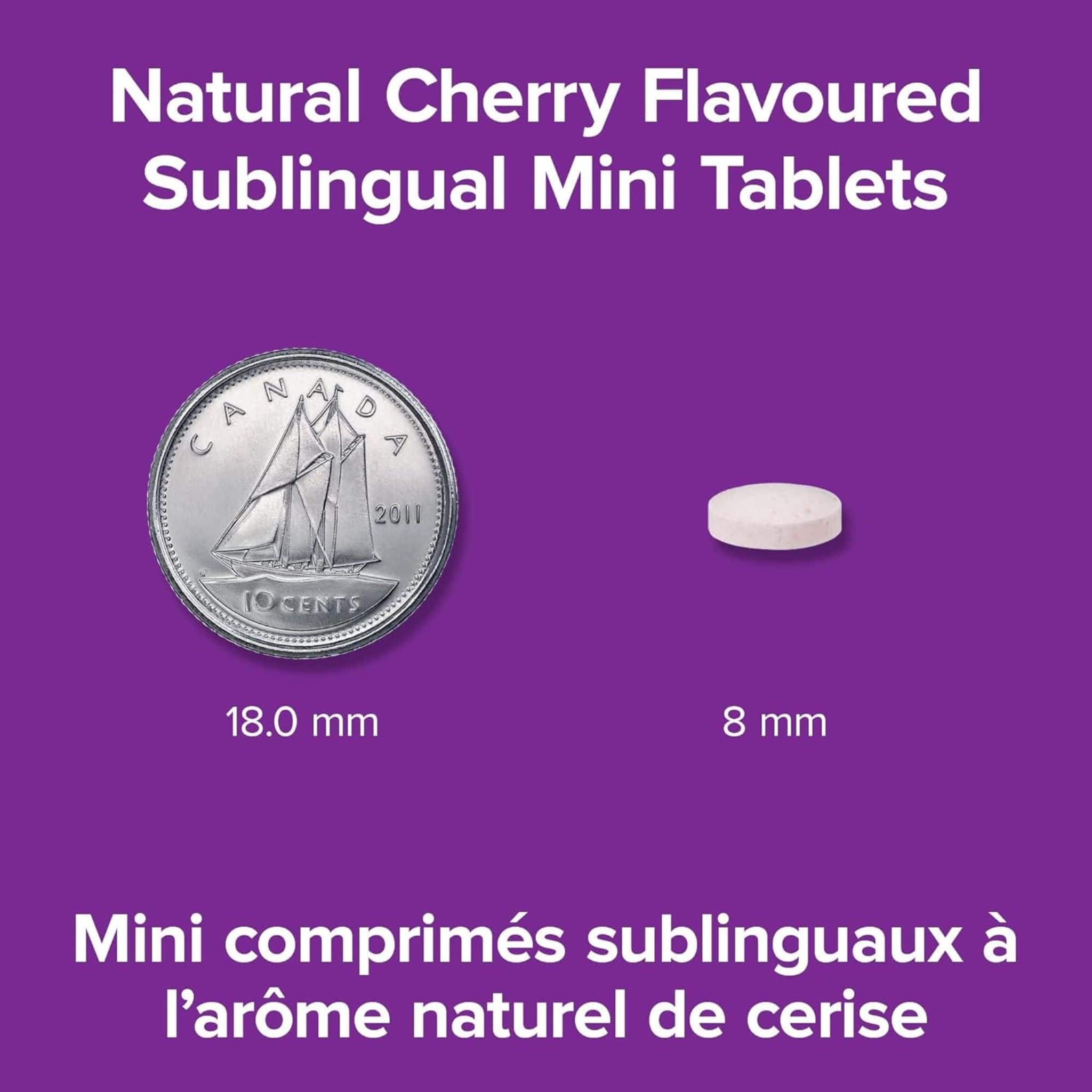 Webber Naturals Vitamin B12 Methylcobalamin 250mcg Value Size, 200 Sublingual Tablets - Image 4