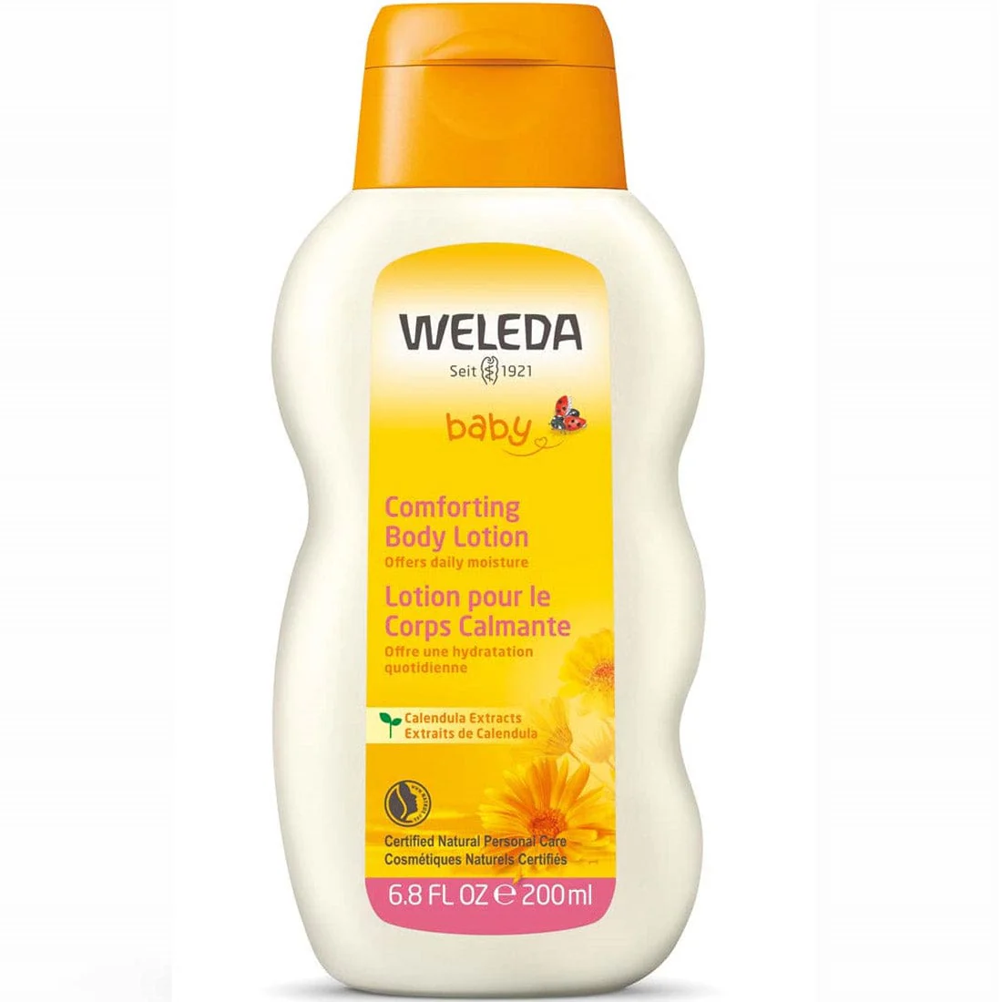 Weleda Baby Comforting Body Lotion with Calendula, 200ml/6.8oz - Image 2