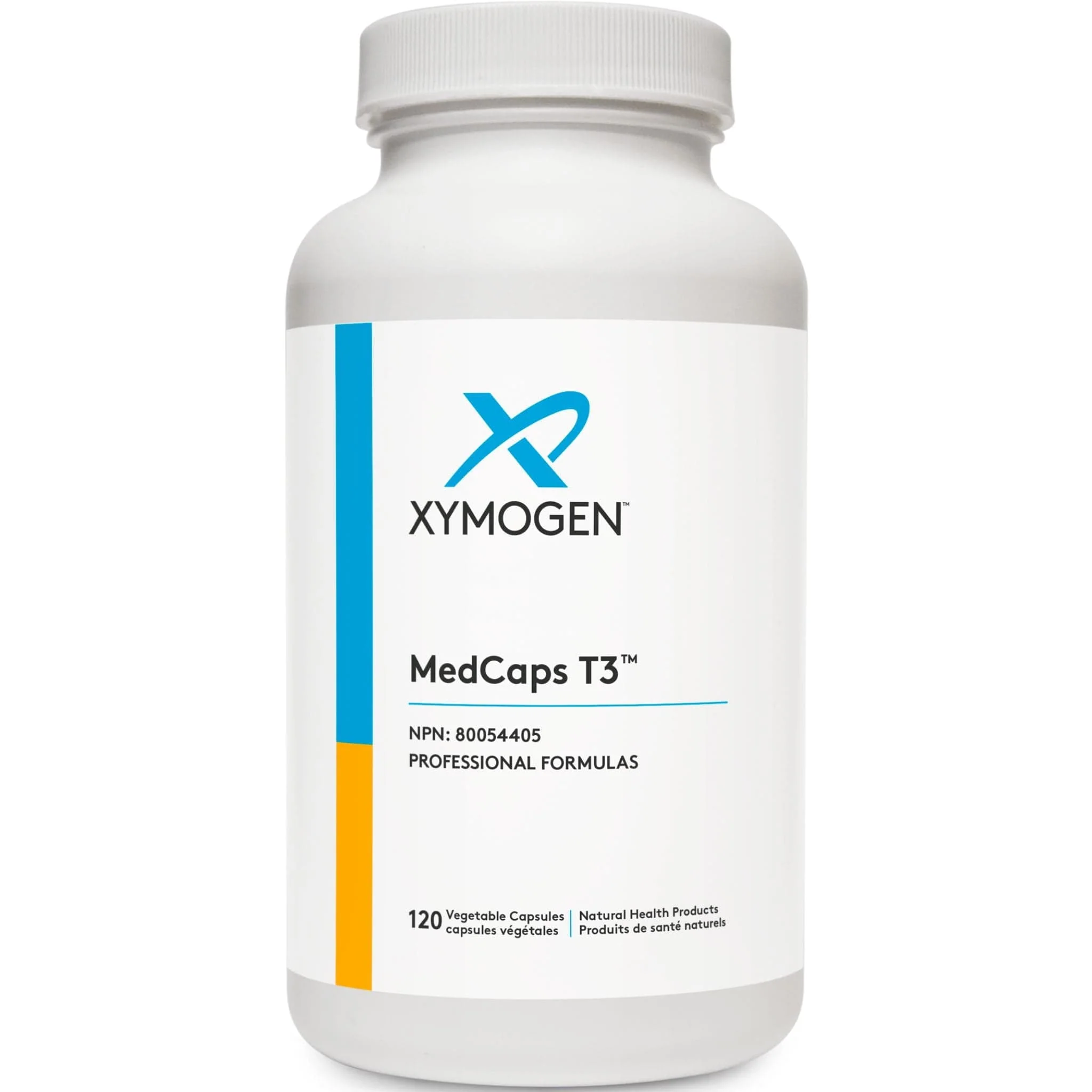 Xymogen MedCaps T3, 120 Vegetable Capsules - Image 2