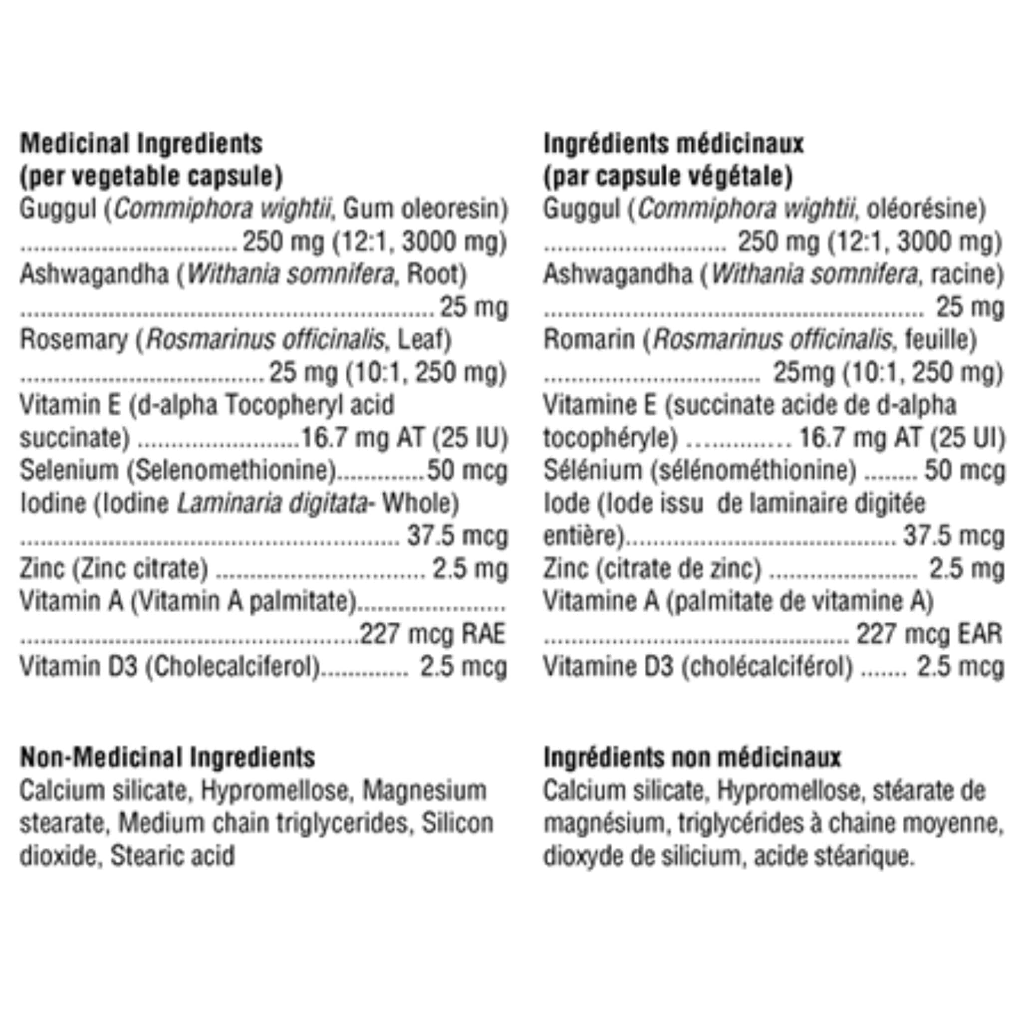 Xymogen MedCaps T3, 120 Vegetable Capsules - Image 3