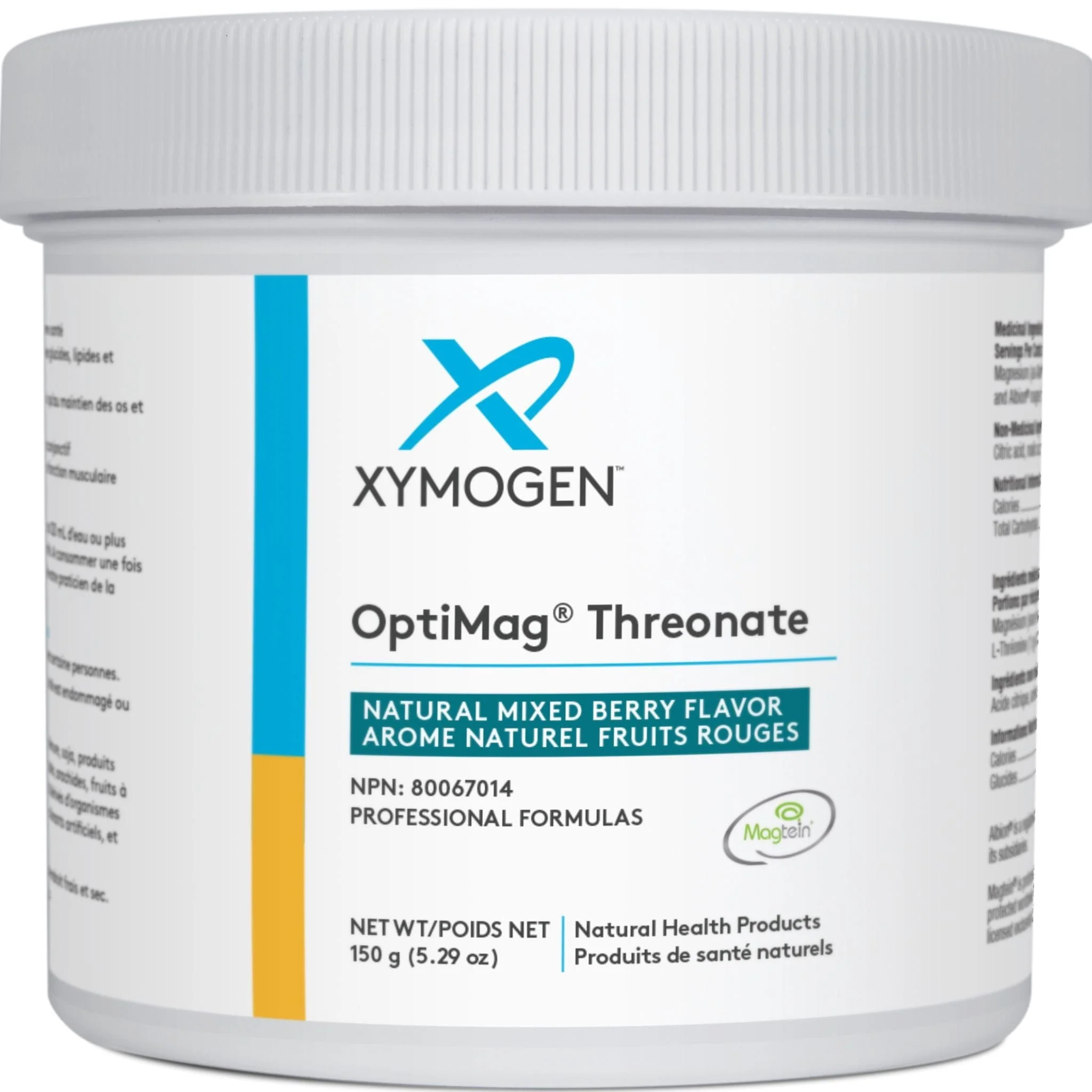 Xymogen OptiMag Threonate, Magnesium Threonate Powder, 60 Servings, 150g