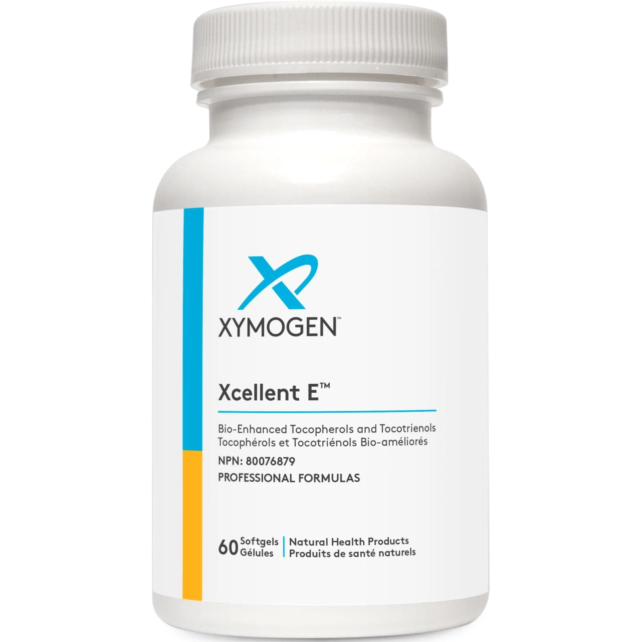 Xymogen Xcellent E, Bio-Enhanced Tocopherols and Tocotrienols, 60 Softgels - Image 2